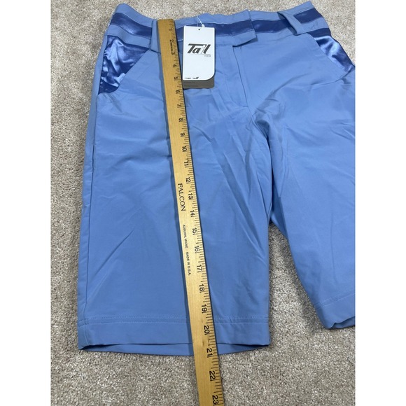Tail Tech Golf Shorts‎ 6 Tender Blue 18" Classic Fit Performance RETRO Preppy - Picture 8 of 10